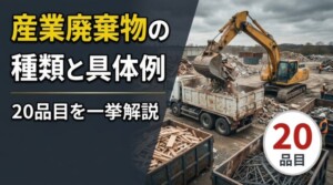 産業廃棄物の種類と具体例