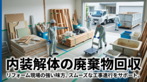 内装解体廃棄物回収