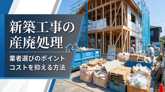 新築工事の廃棄物処理
