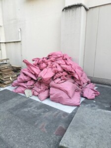 東京都調布市燃え殻回収