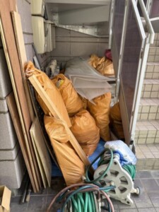 さいたま市南区 産廃回収 - マンションリフォームで発生した養生材・木くず・廃プラスチック類